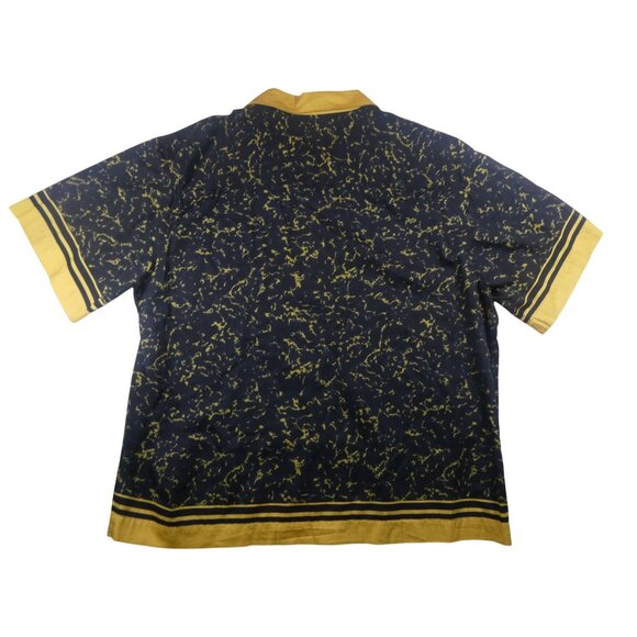 Hugo Men's Egeeno Border Stripe Camp Shirt Size L‎ - Picture 4 of 8